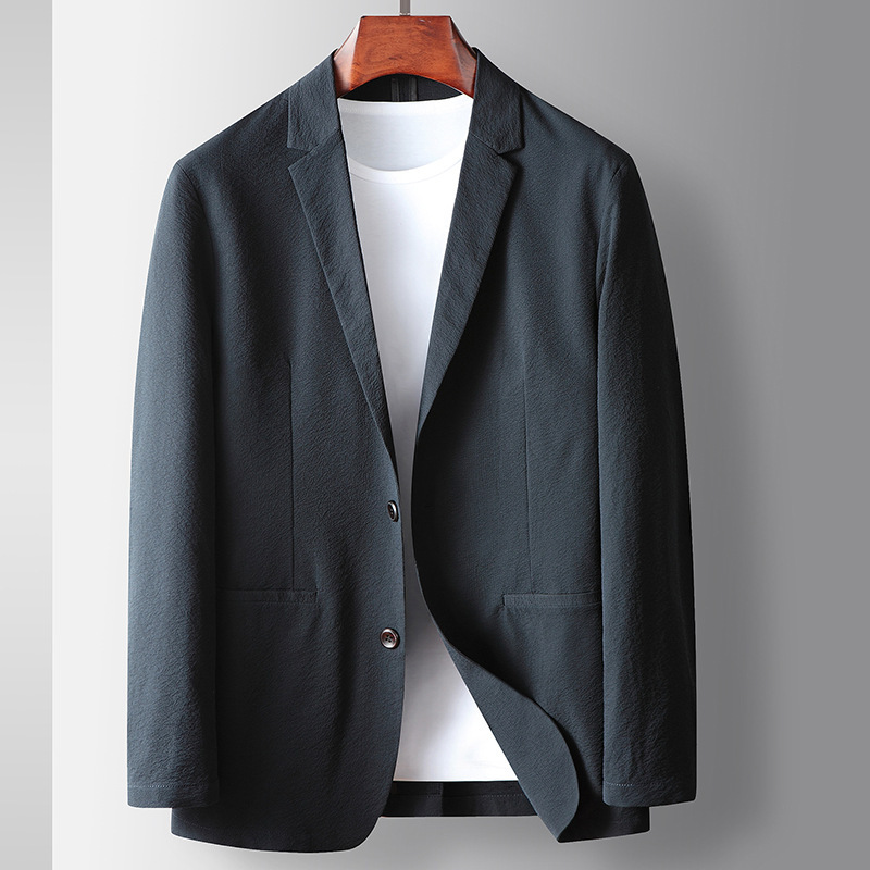 Men #39 s Leisure Iron free Thin Coat Suvika