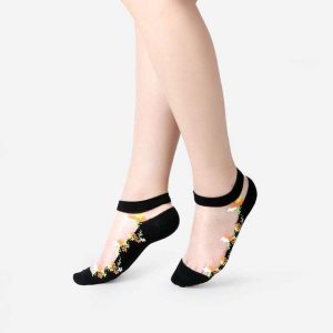 Sexy Lace Mesh Socks Transparent for women Ankle Thin Socks - Image 5