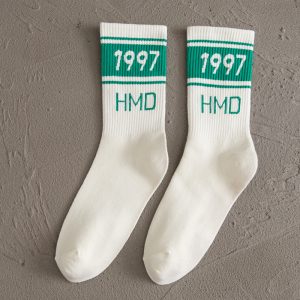 Women s White Socks Cotton Tube Socks - Image 6