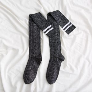 Over the knee socks women high tube thigh socks - Image 3