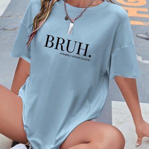 Monogramed Crewneck Sports T-shirt - Image 3