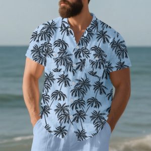 European And American Men's Beach Short Sleeve - Image 8